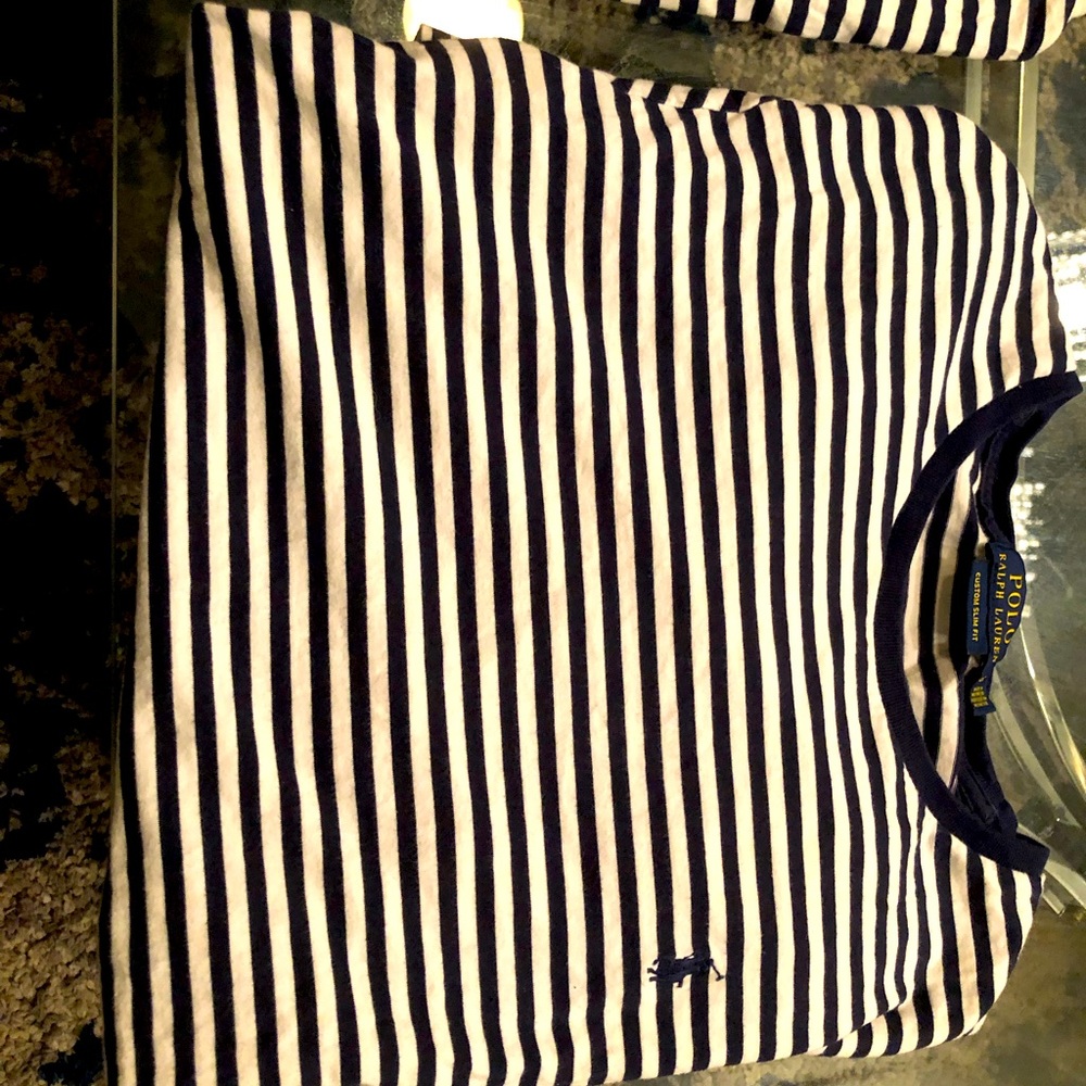Striped Ralph Lauren polo tee shirt